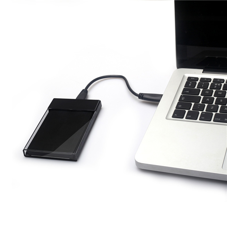 External USB 3.0 transparent 2.5 inch mobile hard disk box external SATA serial port SSD mechanical solid state hard disk box