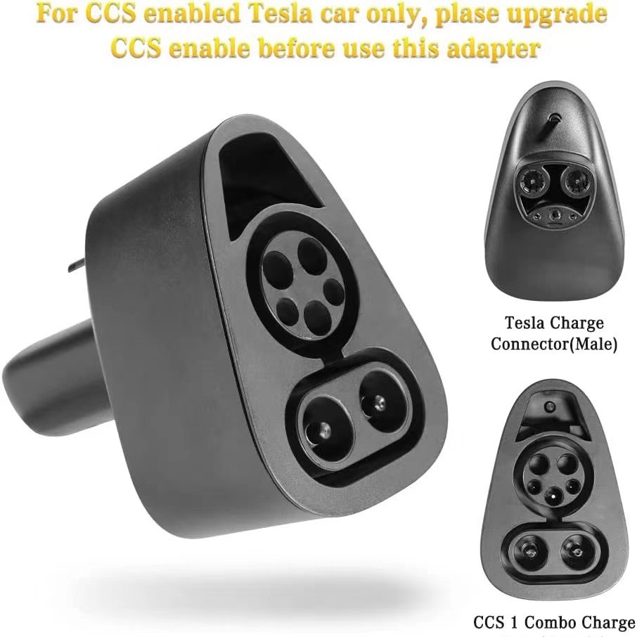 US Standard Adapter Tesla Charging Head CCS1 Converter Head DC Fast Charging ccs1 to Tesla Charging Head