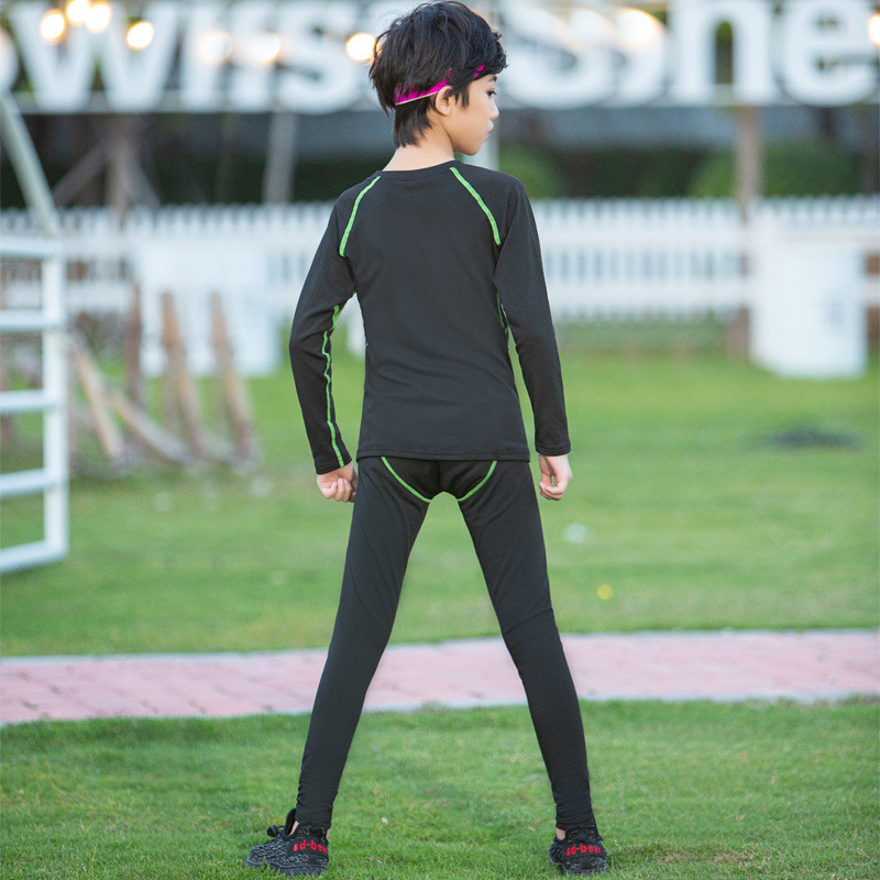 子供用レオタードチームトレーニング服セットバスケットボールサッカースポーツランニング|undefined