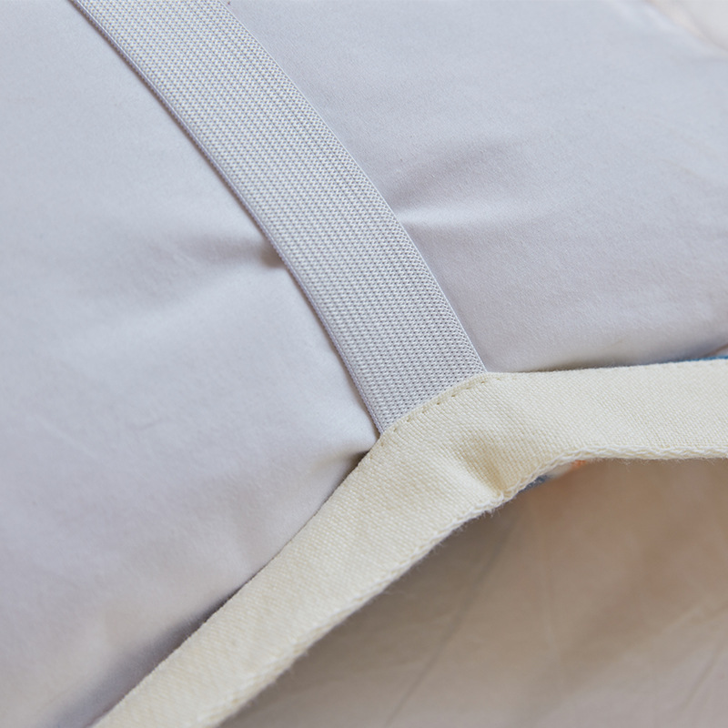 Four-layer cotton gauze pillow towel elastic band fixed anti-shedding adult pillow turban season couple cover towel