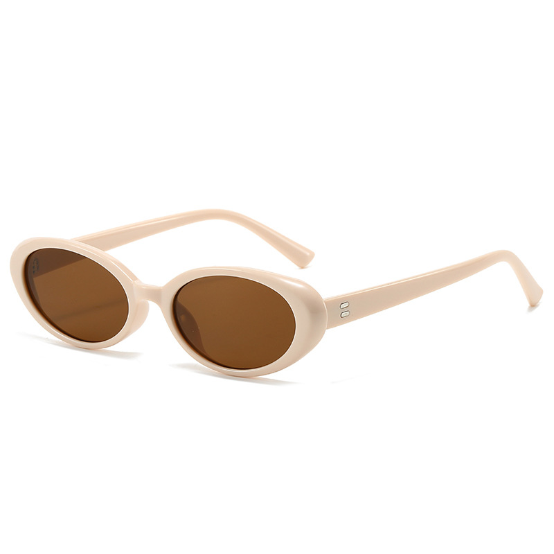 5035 UV-proof glasses retro oval small frame sunglasses Women's European and American fashion online hot sunglasses