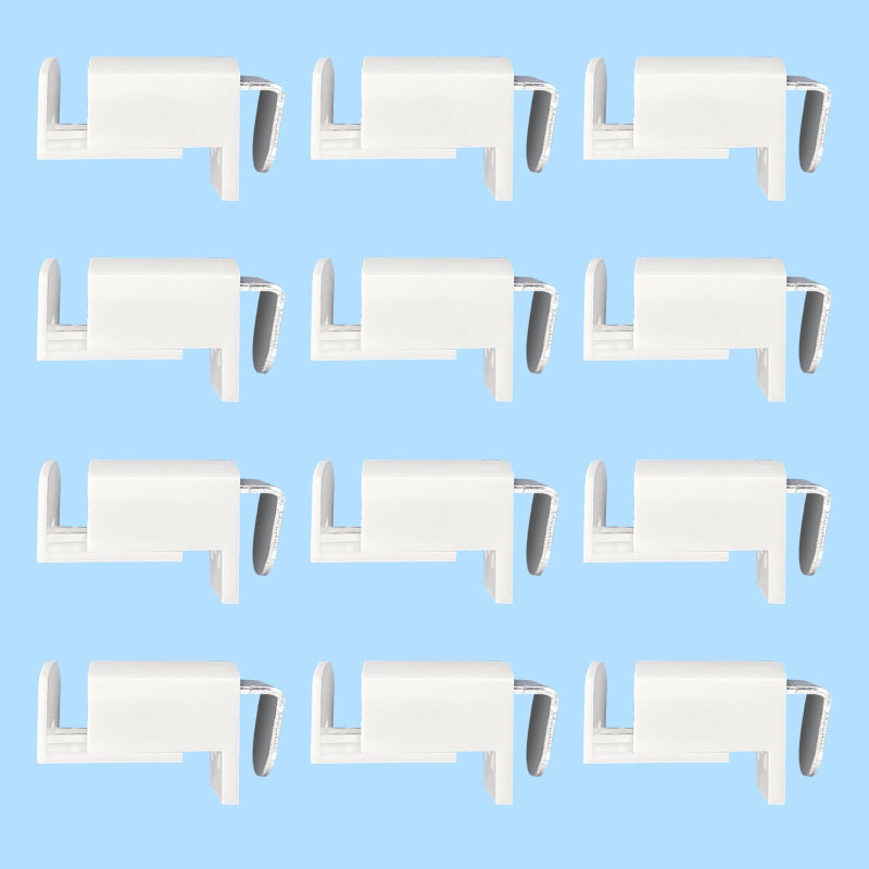 Factory direct supply folding curtain bracket iron hook head can be installed code nail-free adjustable hook iron code bracket