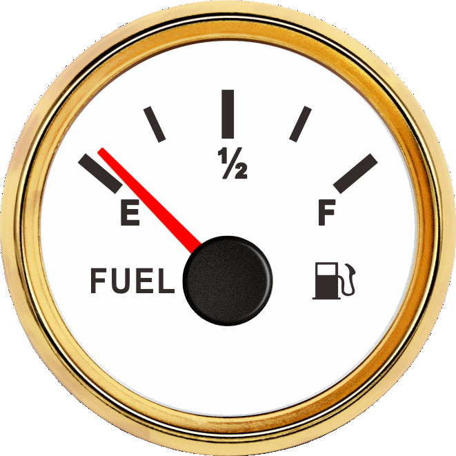 SJ series DN52mm pointer type oil level gauge fuel gauge fuel gauge 240-33 ohm for modified vehicles