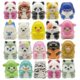 Cross-border blind box decompression toy Squishy cartoon twisted egg doll animal PU slow rebound pinch Music 24 models