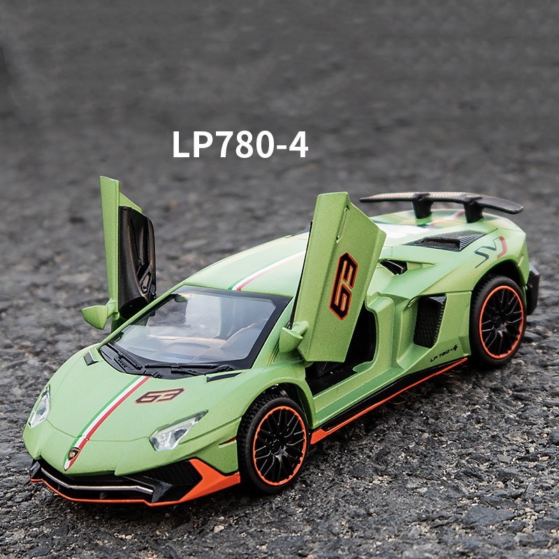 建元窓開けケース1:32蘭博LP780-4シミュレーション合金模型回力音光玩具車児童卸売り|undefined