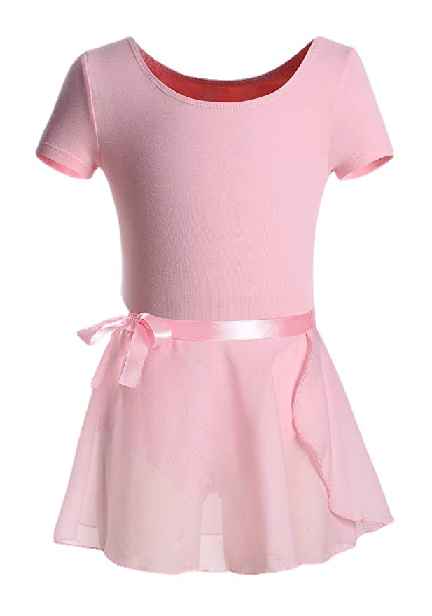Children's Ballet Dancing Clothes Hot Selling Girls Spring and Summer Short-sleeved Training Clothes Body Children's Performance Clothes
