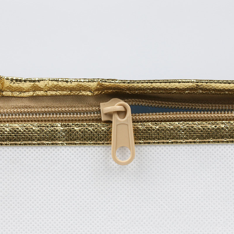 Spot wholesale portable zipper insulation take-out bag aluminum foil preservation refrigerator bag bag bag milk tea cake insulation bag