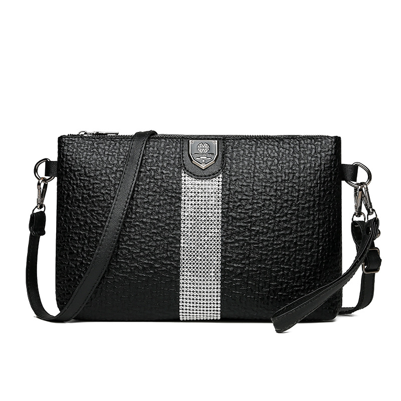 Foreign Trade Women's Bag 2021 New Large Capacity Crossbody Bag Fashion Rhinestone Clutch Bag Women's Shoulder Bag Small Change Bag
