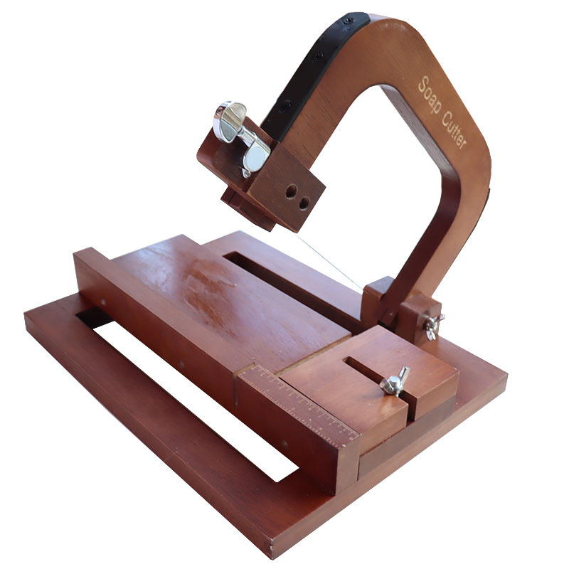 Wholesale DIY handmade cold soap cutting table steel wire knife knife knife type soap cutting table soap cutting solid wood soap machine