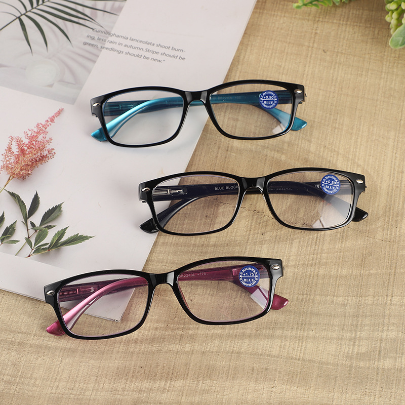 New reading reading glasses fashion unisex PC spring leg full frame stall wholesale middle-aged and elderly glasses_voghion.com