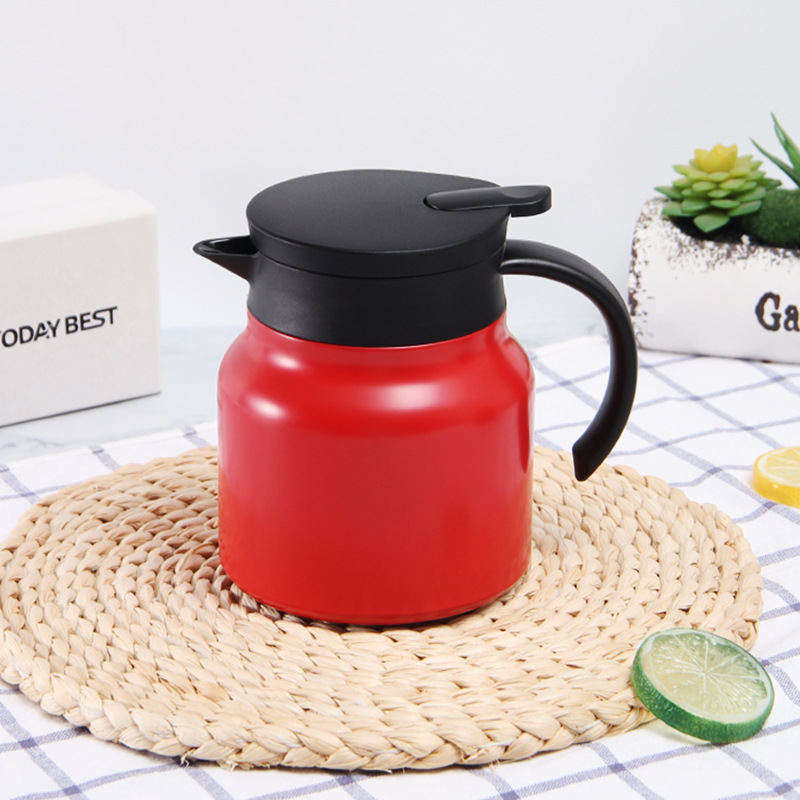 Factory Internet Celebrity Household Large Capacity Stew Teapot Warm Kettle 316 Heat Preservation Pot Office High Color Value Dormitory Coffee Pot