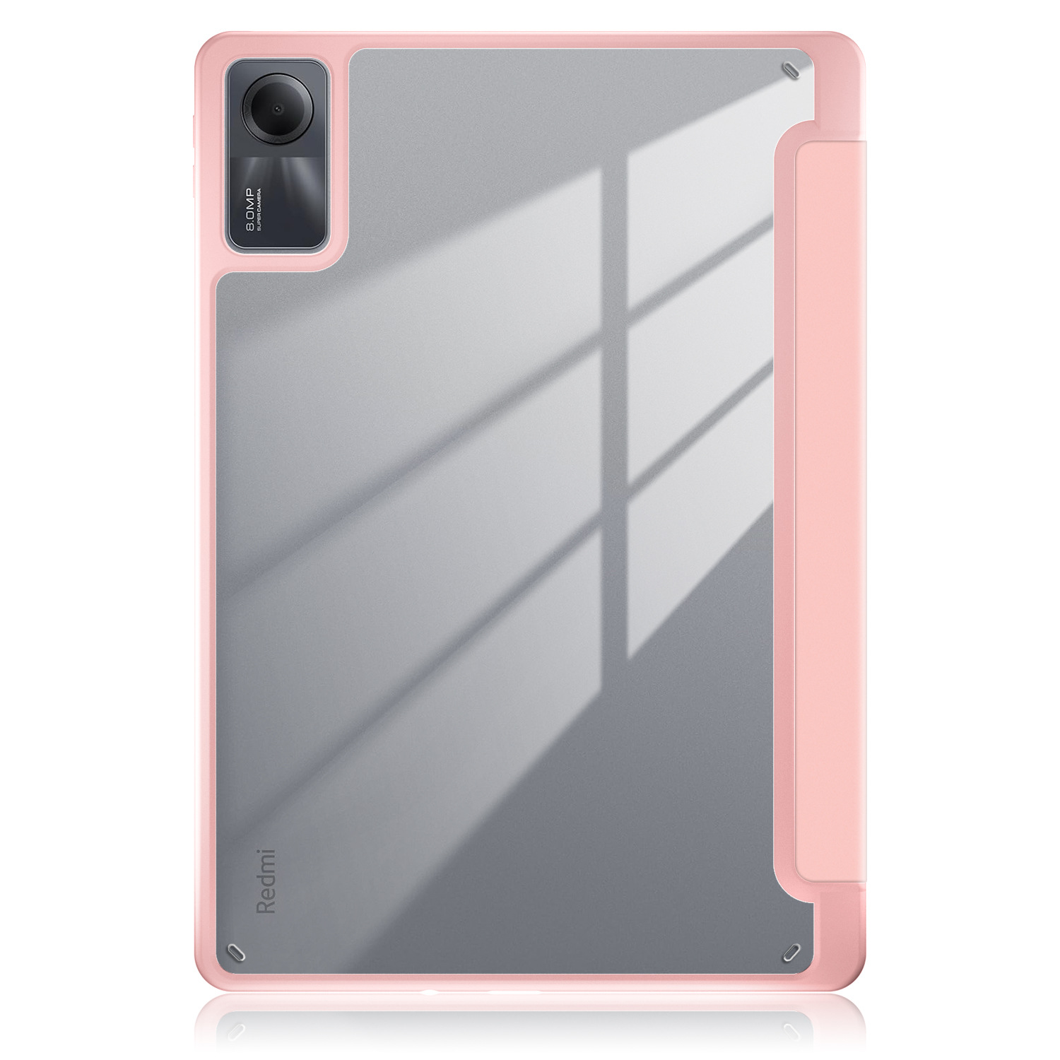 Applicable to Red Mi Radmi Pad SE TPU tablet protective case acrylic pen slot tri-fold leather case