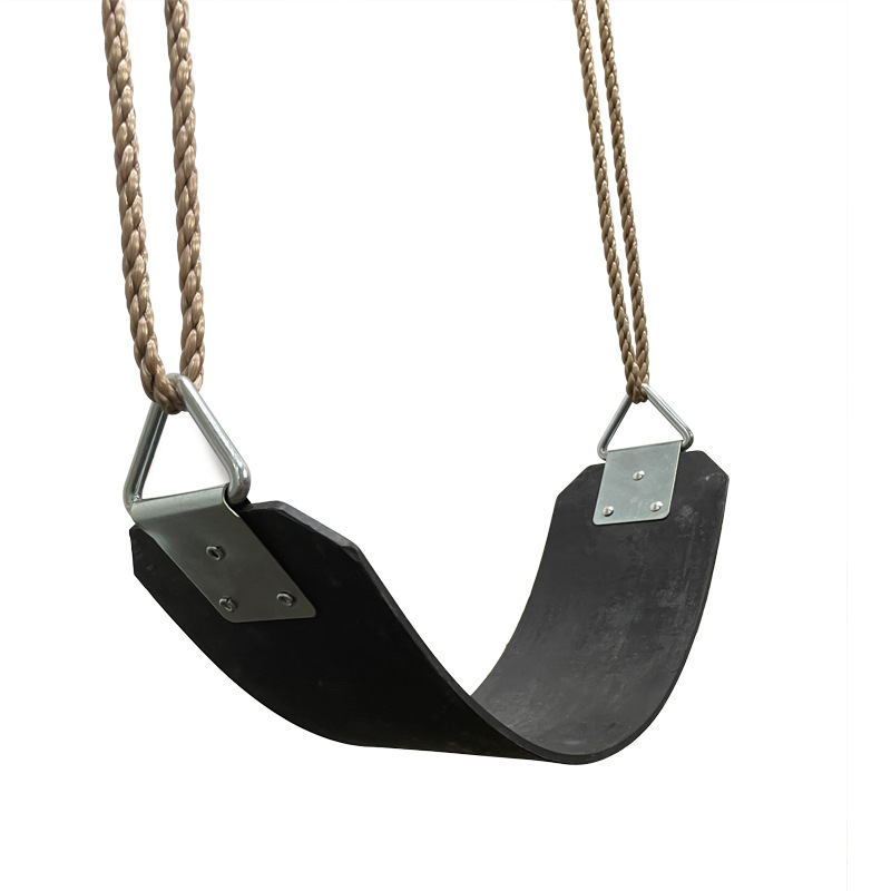 Bohai Children's Rubber Soft Belt Swing with Chain and PE Rope Indoor and Outdoor Swing Children's Toy