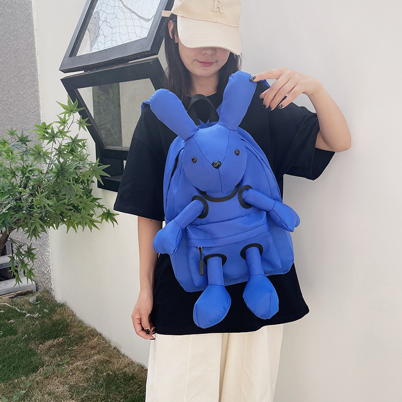 ins cross-border doll cute doll backpack new Korean style casual backpack Grade 1-6 primary school student schoolbag female