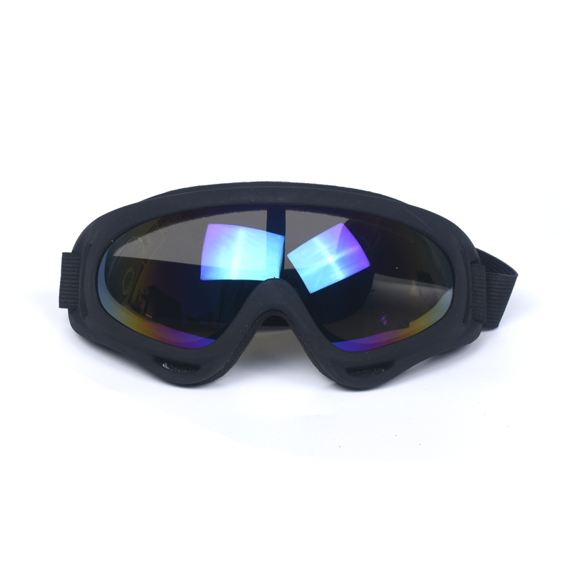 Glasses Colored frame multicolored ski glasses motorcycle goggles labor goggles Adult goggles_voghion.com