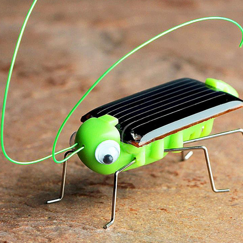 Factory direct solar toy car grasshopper cockroach Spider multi-legged insect Moon Rover Mini creative sports car