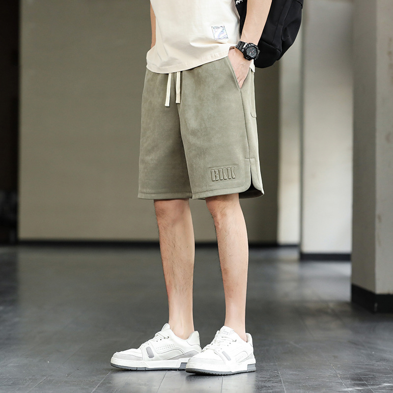 Large Size Shorts Men's Summer Men's Five-point Pants Loose Trendy Brand Boys American Casual Men's Pants Foreign Trade Cross-Border