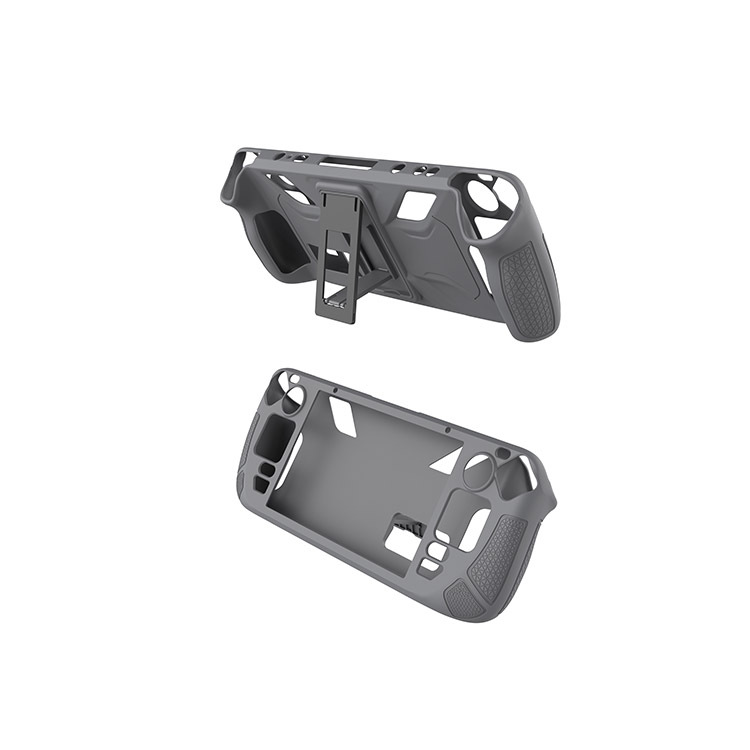 SteamDeck OLED game machine silicone case SteamDeck Palm machine all-inclusive silicone protective case with bracket