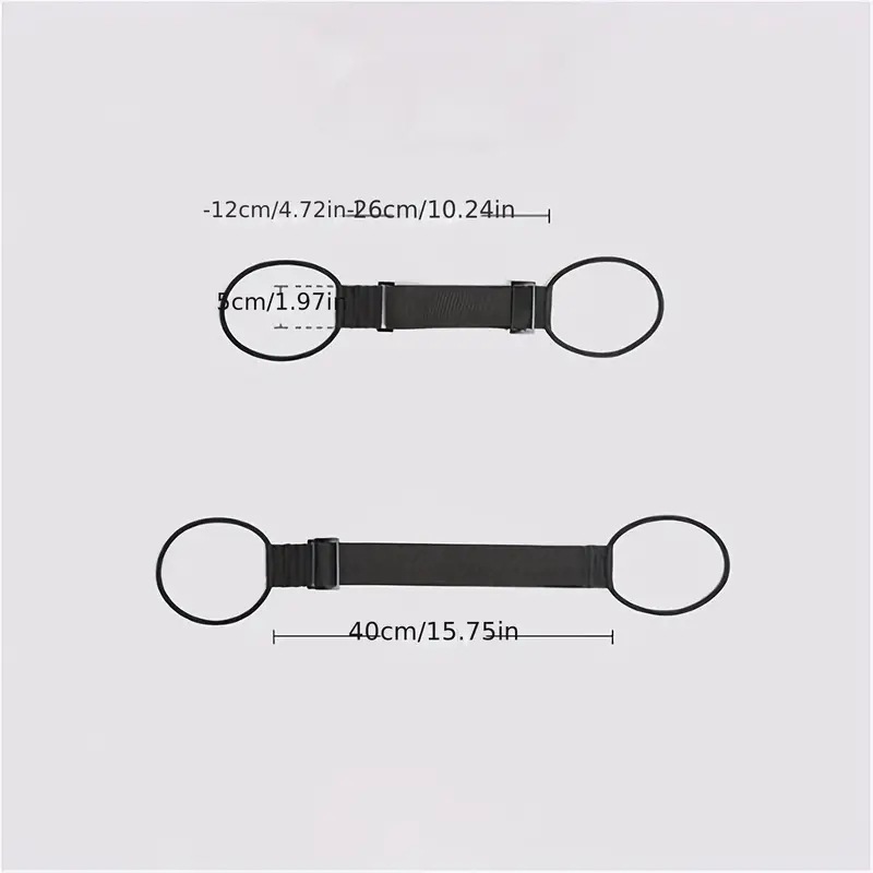 Elastic adjustable luggage strap suitcase strap travel safety carry-on strap luggage bag holder strap support strap