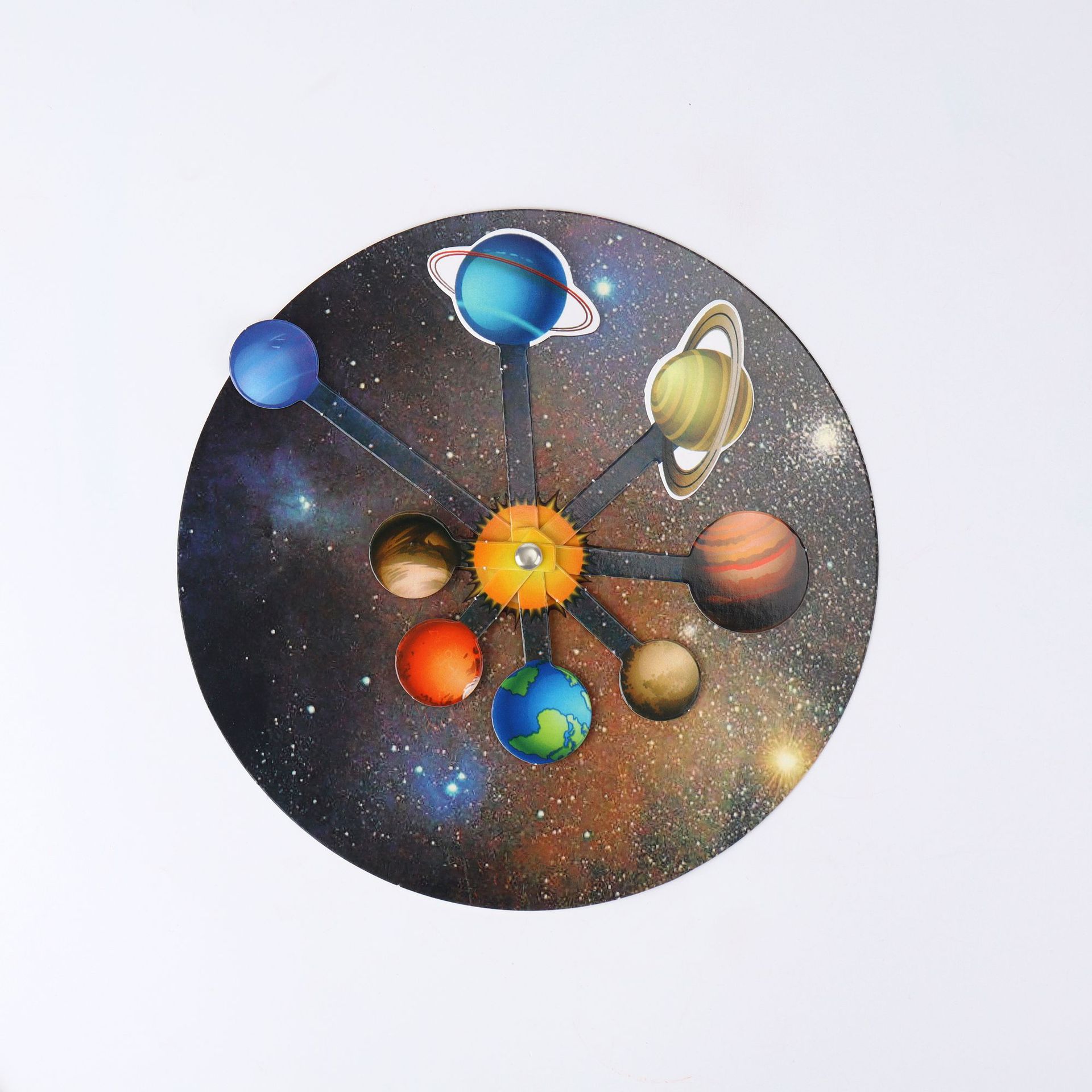 Science and technology small production of eight planets Solar System eight planets model universe model celestial instrument