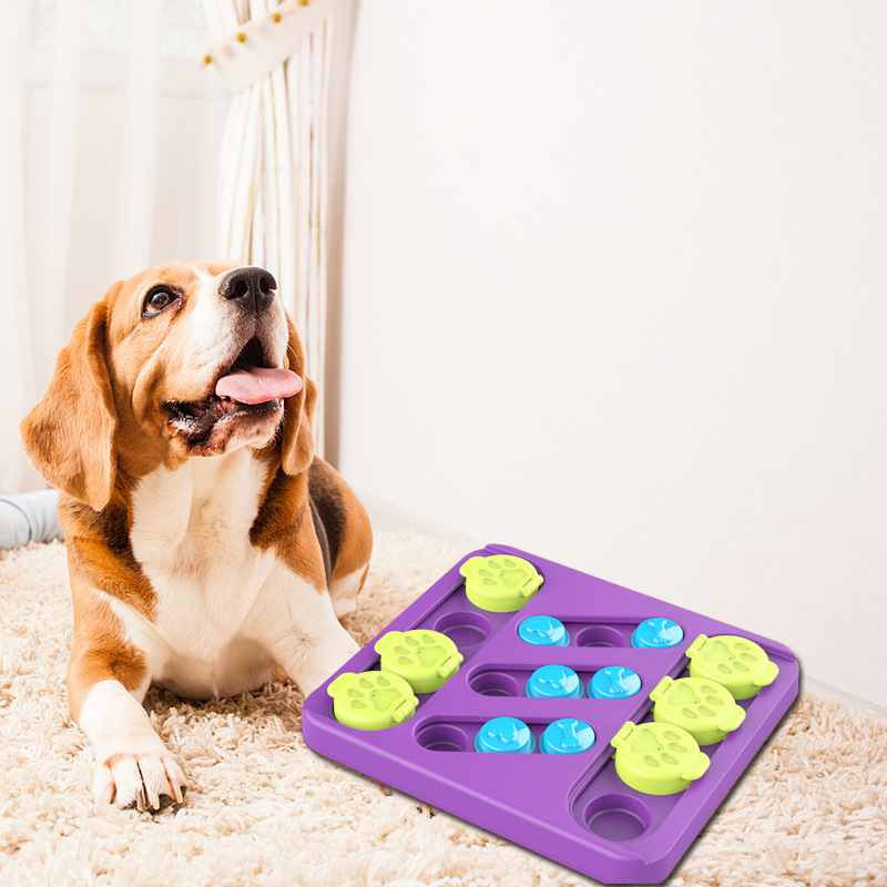 Pet supplies factory wholesale Amazon pet toys treasure hunting puzzle food leakage dog interactive toy turntable