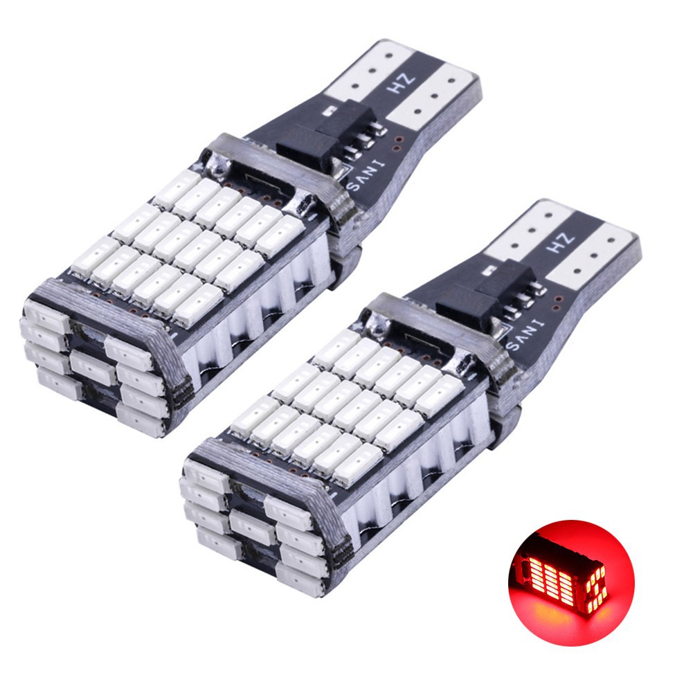 led car reversing light T15 4014 45smd decoding constant current electrodeless brake turn light highlight anti-strobe