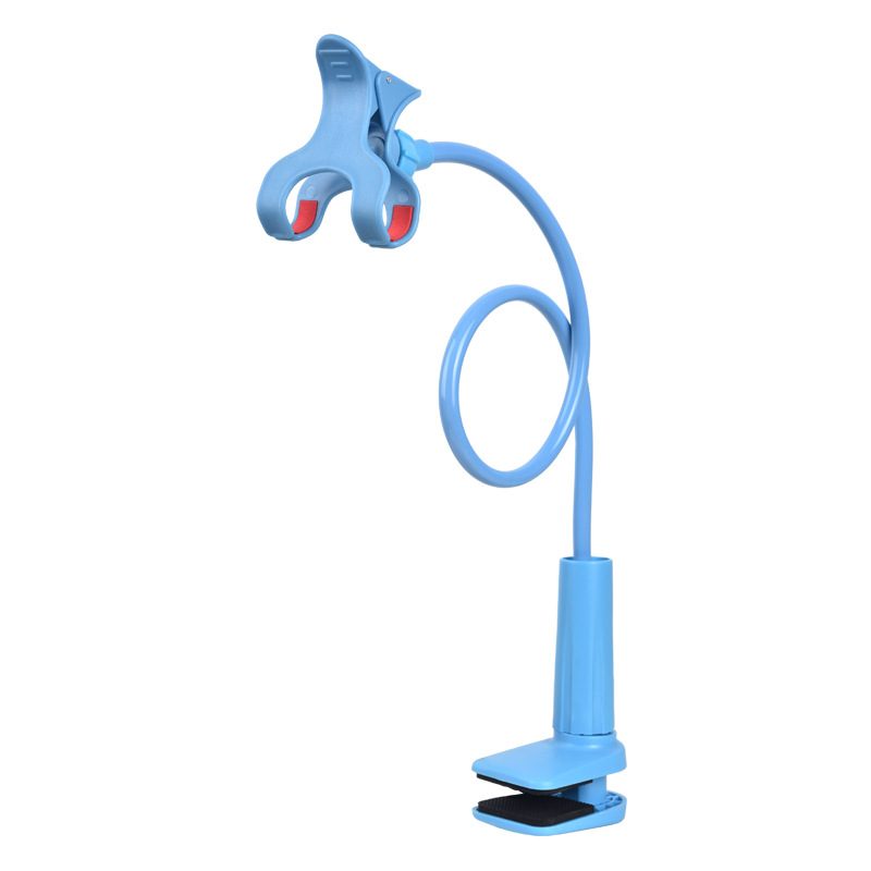 Lazy plastic phablet stand spiral adjustable universal desktop live drama spot