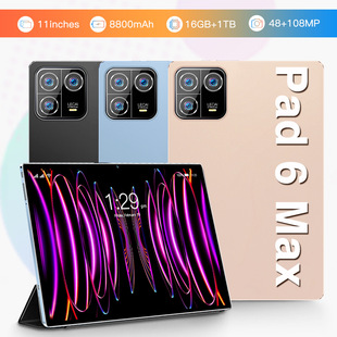 Pad6Max in stock cross-border new hot 10.1-inch Android smart tablet 2 + 32GB card 3G call