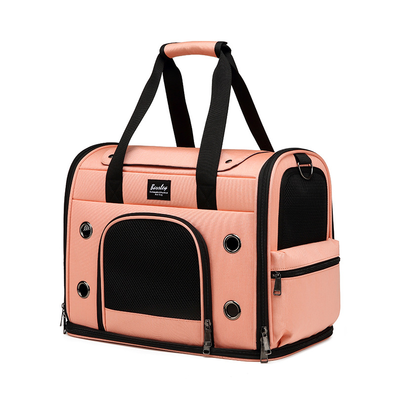 Pet bag 2023 new cat bag Amazon cross-border trolley pet box in stock wholesale multi-functional portable dog bag