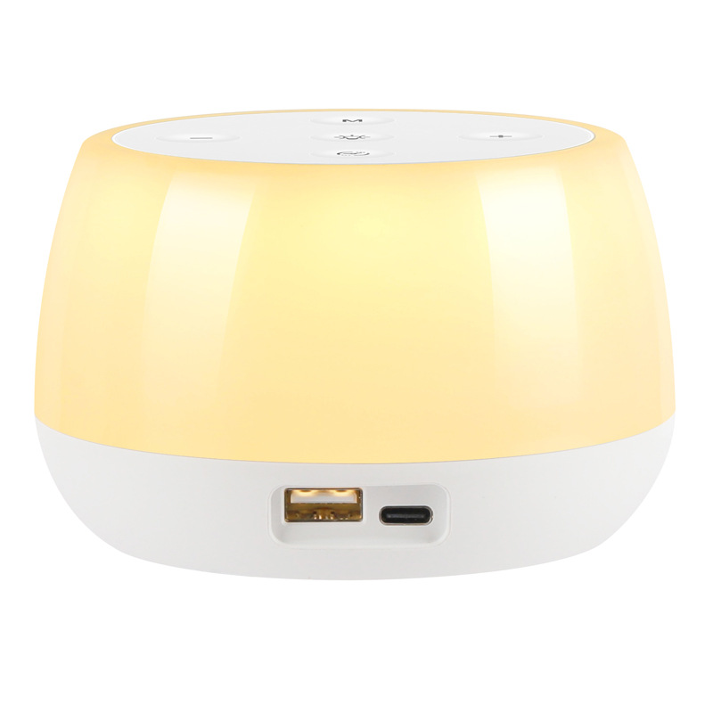 New colorful plug-in night light bedside lamp table lamp touch atmosphere lamp with usb charger Amazon hot