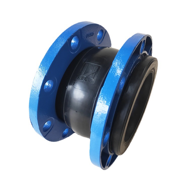 Corrosion Resistant Flange Type Rubber Joint Shock-proof Throat Flexible Expansion Joint High Temperature Resistant Elastic Flexible Rubber Soft Joint