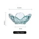 Transparent Sakura Dish (Gradient Blue)