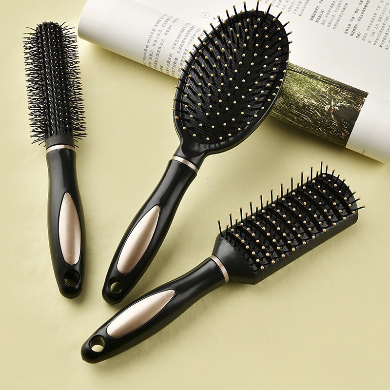 Hairdressing air cushion comb for men and women airbag massage comb with inner buckle hairdressing styling comb ribs curling comb wholesale