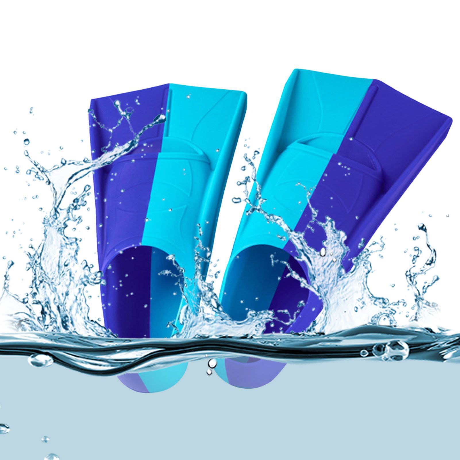 Outdoor Swimming Shoes Snorkeling Flippers Adult Children Fingers Free Diving Equipment Freestyle Training Long Flippers