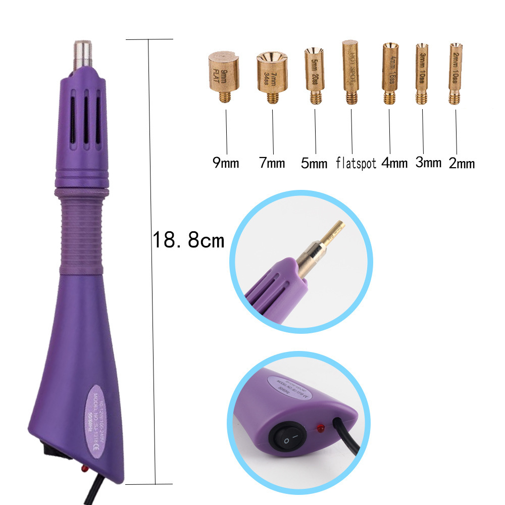 Manual Hot Drilling Pen Hot Drilling Tool Amazon New Jewelry Special Point Drilling Pen Artifact diy Hot Drawing Hot Drilling Tool