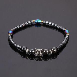 Cross-border selling owl magnetic magnet anklet European and American fashion foot accessories factory direct sales