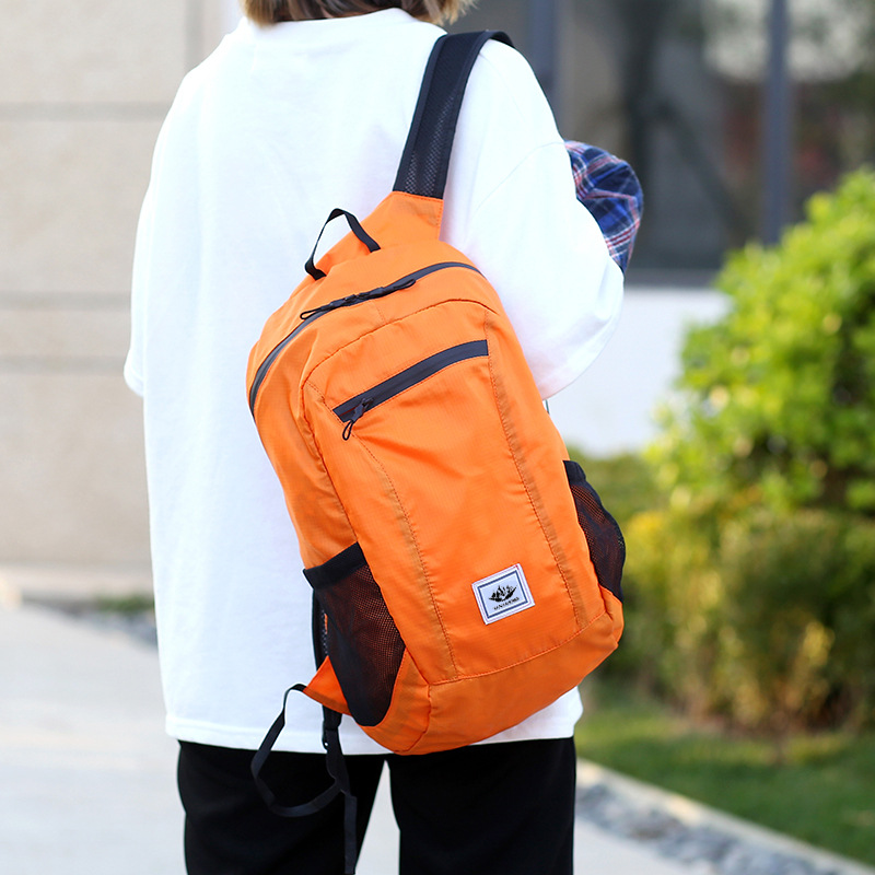 2023 Outdoor Waterproof Large Capacity Women's Lightweight Storage Travel Sports Backpack Gym Bag Backpack Backpack Folding Bag
