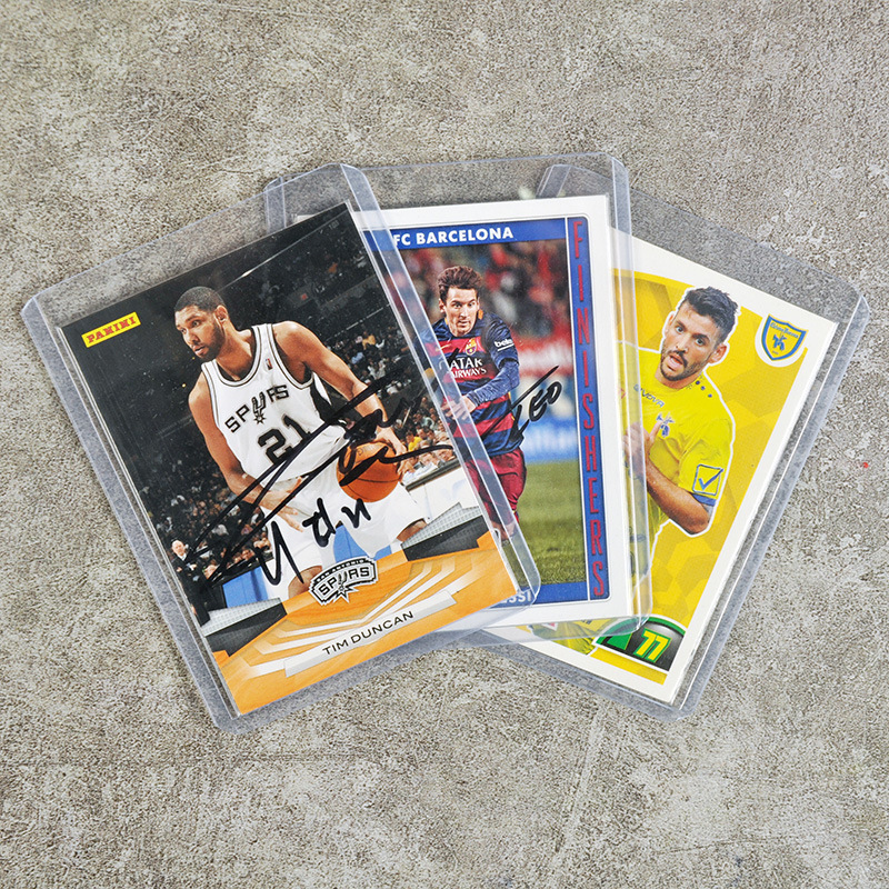 Card brick strong magnetic NBA star card UP Game King Football transparent protective case 75 basketball 130 collection 35PT card holder