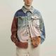 European Station Men's 2023 Autumn Independent Station Foreign Trade New Fashion Printed Youth Jacket Men's Jacket