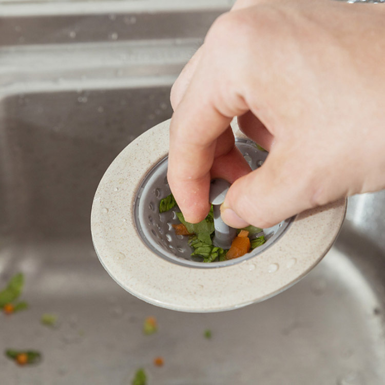 Kitchen sink vegetable basin filter sink sink filter sewer anti-blocking plug cover drainage floor drain
