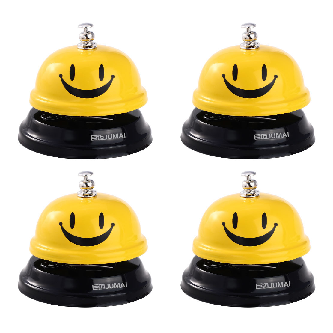 Upgraded yellow smiley face Bell dining Bell mini bell sexy call Bell rattle new arrival call bell