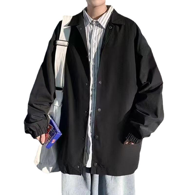 Ball Clothing Trendy Brand Green Junior Jacket Jacket Men's Loose Jacket New Baseball Jacket Men's Autumn Baseball Clothing Teenagers