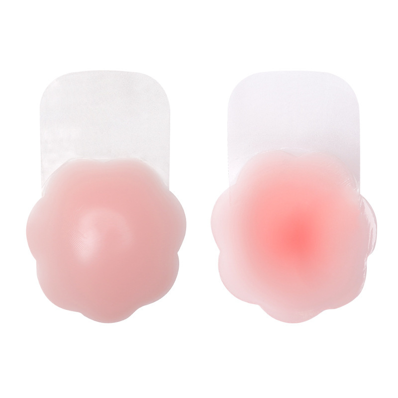 Pull breast paste underwear manufacturers wholesale silicone invisible upper breast paste anti-nipple bra