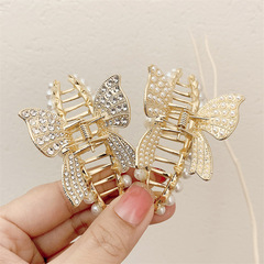 Small Bangs Grab Clip 2022 New Crystal Flower Side Hairpin Korean Internet Celebrity Mini Elegant Grab Hair Accessories_voghion.com
