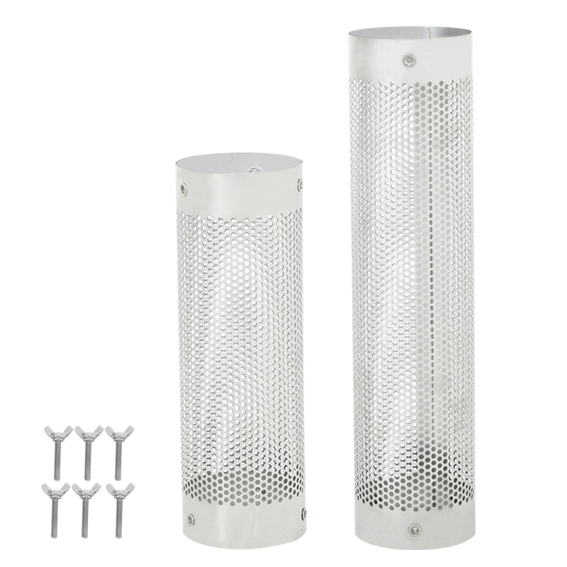 Firewood stove chimney anti-scalding net cover chimney pipe insulation pipe stainless steel smoke pipe anti-scalding net porous anti-scalding net
