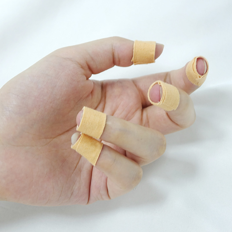 Medical Tape Zinc Oxide Rubber Plaster White Cotton Tape Skin Color Flat Edge Chapped Rubber Plaster Dry Hand and Foot Cracking Plaster