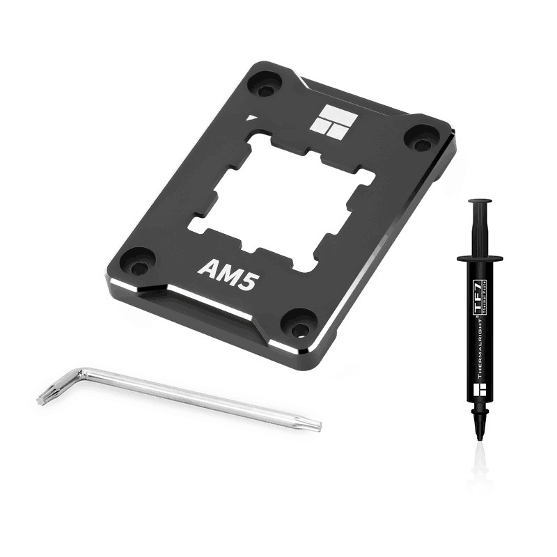 Limin AMD-ASF RED AM5 CPU safety gauge fixed frame all aluminum alloy + insulation pad including TF7 1G