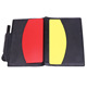 small size red and yellow cards