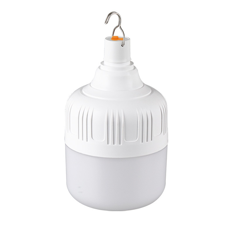Three-color adjustable usb charging bulb outdoor night market stall light Gao fushuai household power failure led emergency light