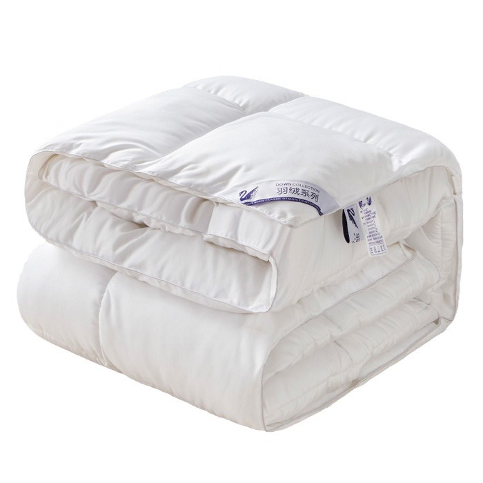 Hotel quilt feather velvet quilt autumn and winter quilt thickened warm feather silk quilt core group purchase gift wholesale generation